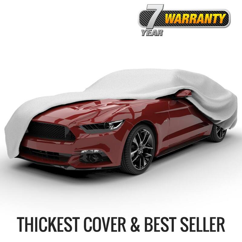 Budge Protector V 228 in. x 60 in. x 51 in. Size 4 Car Cover - 5LF4