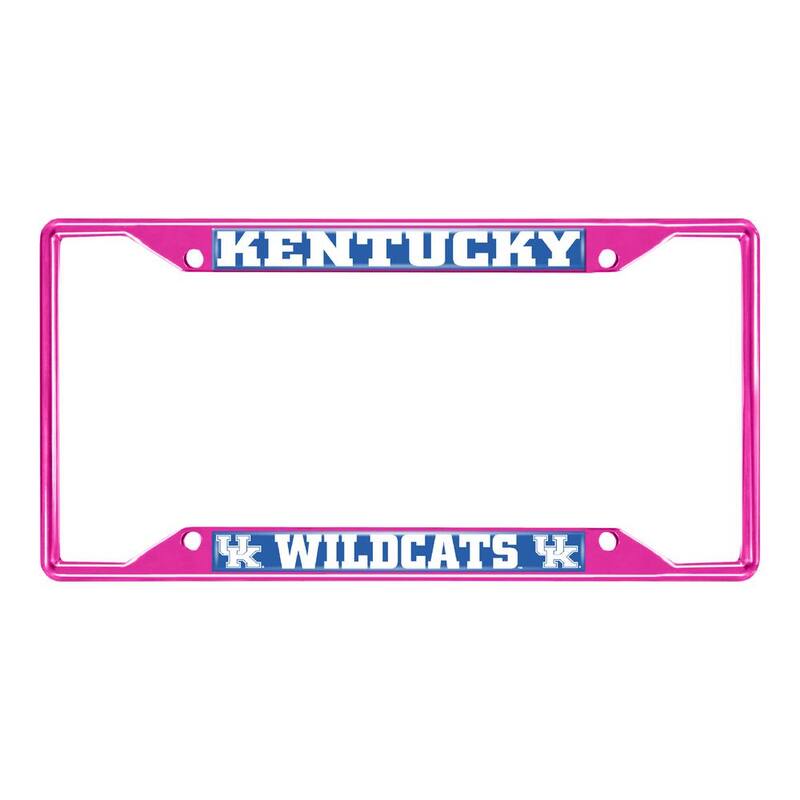 FANMATS Universal Fit University of Kentucky License Plate Frame - Pink - 43540