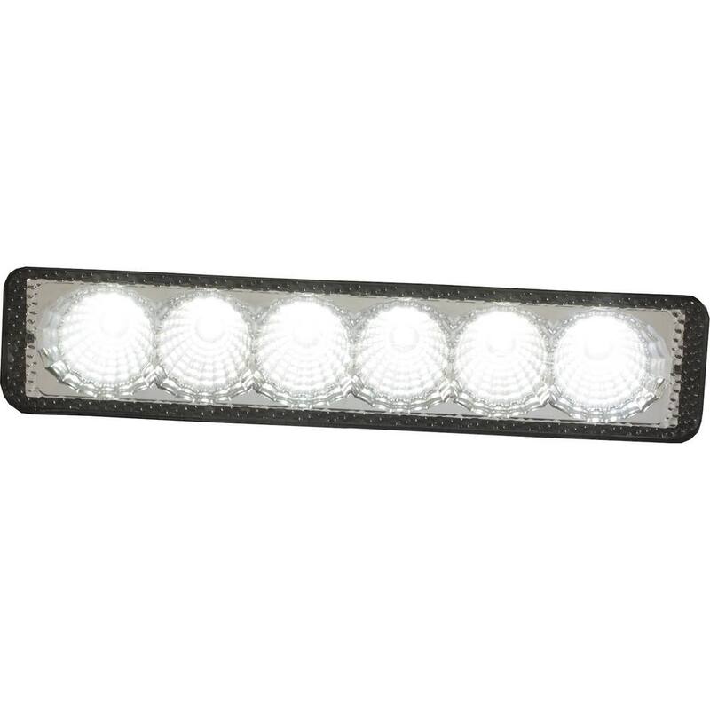 Buyers Products Company 5.5 in. Utility Work Truck ATV UTV Mount LED Flood Light Bar - 1492135