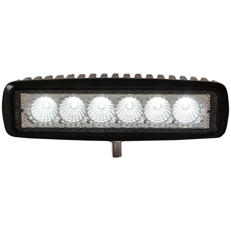 Buyers Products Company 5.5 in. Utility Work Truck ATV UTV Mount LED Flood Light Bar - 1492135