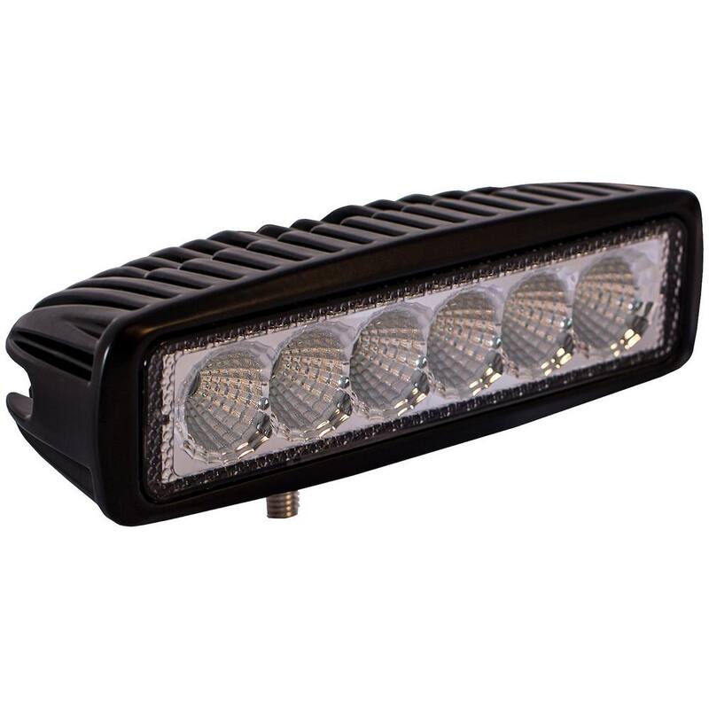 Buyers Products Company 5.5 in. Utility Work Truck ATV UTV Mount LED Flood Light Bar - 1492135