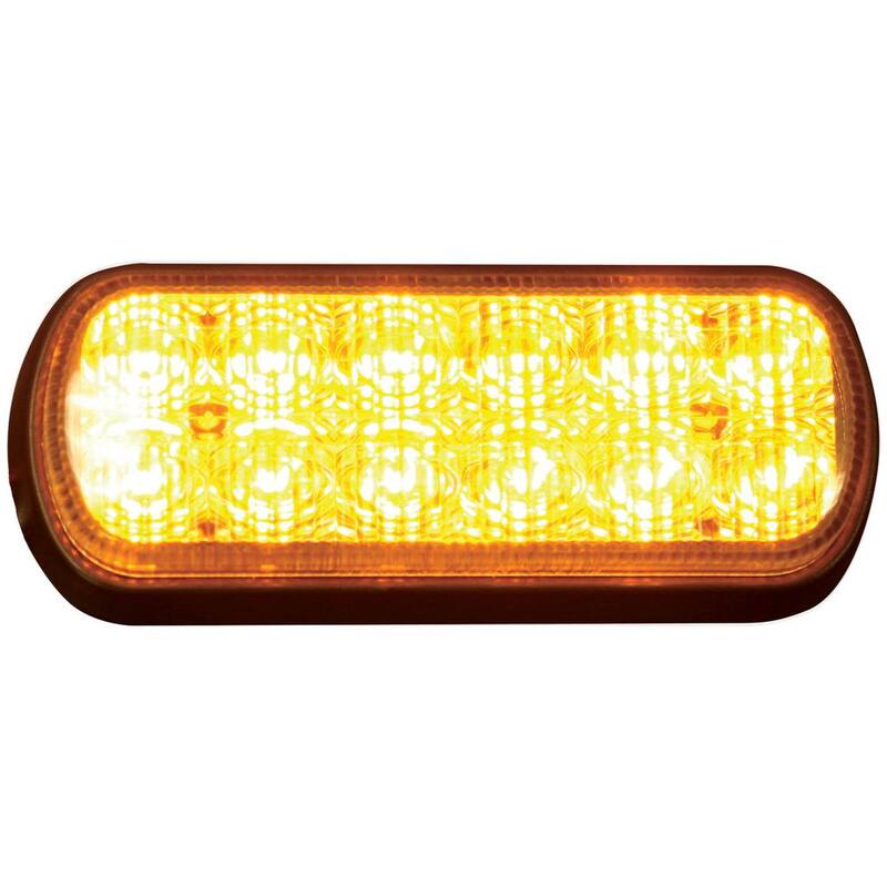 Buyers Products Company 5 in. LED Emergency Safety Truck Warning Flash Strobe Light - 8891600