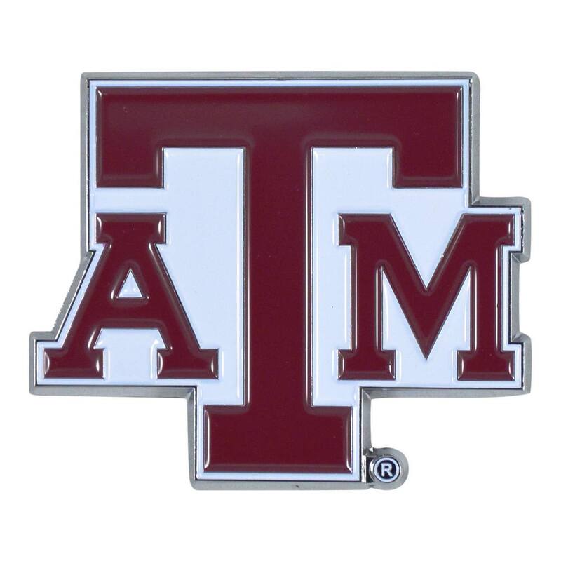FANMATS 2.6 in. x 3.2 in. NCAA Texas A&M University Color Emblem - 22255