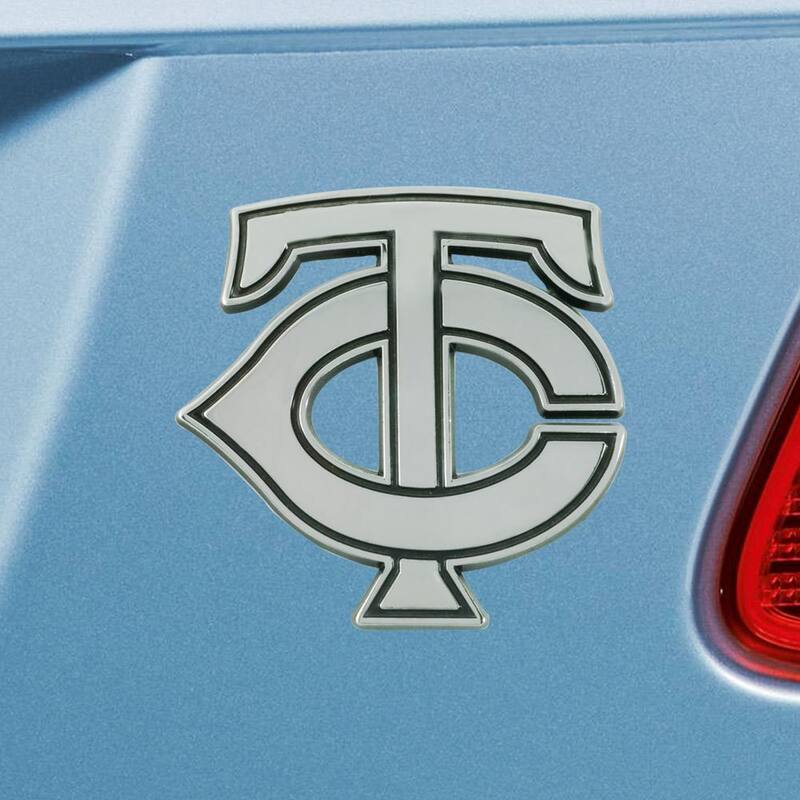 FANMATS MLB - Minnesota Twins 3D Auto Chromed Metal Emblem - 26643