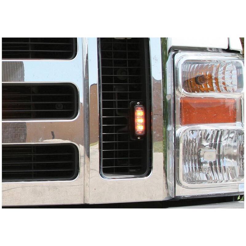 Buyers Products Company 3.5 in. LED Emergency Warning Flash Work Truck Strobe Light - 8891400