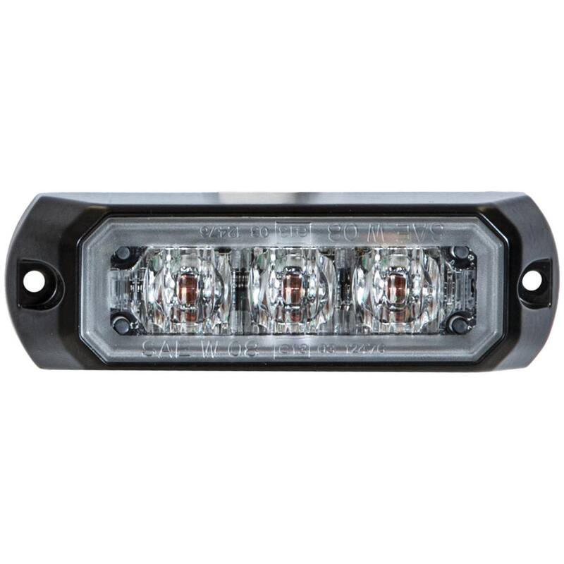 Buyers Products Company 3.5 in. LED Emergency Warning Flash Work Truck Strobe Light - 8891400