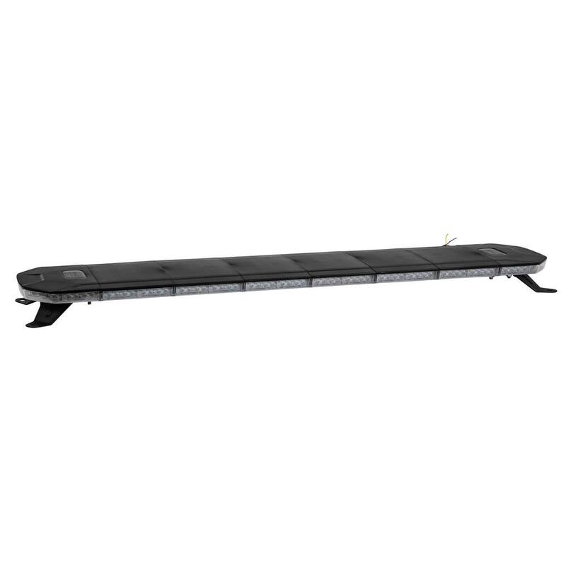 Buyers Products Company 48 in. Truck Warning LED Light Bar Wireless Remote Amber/Clear - 8893148