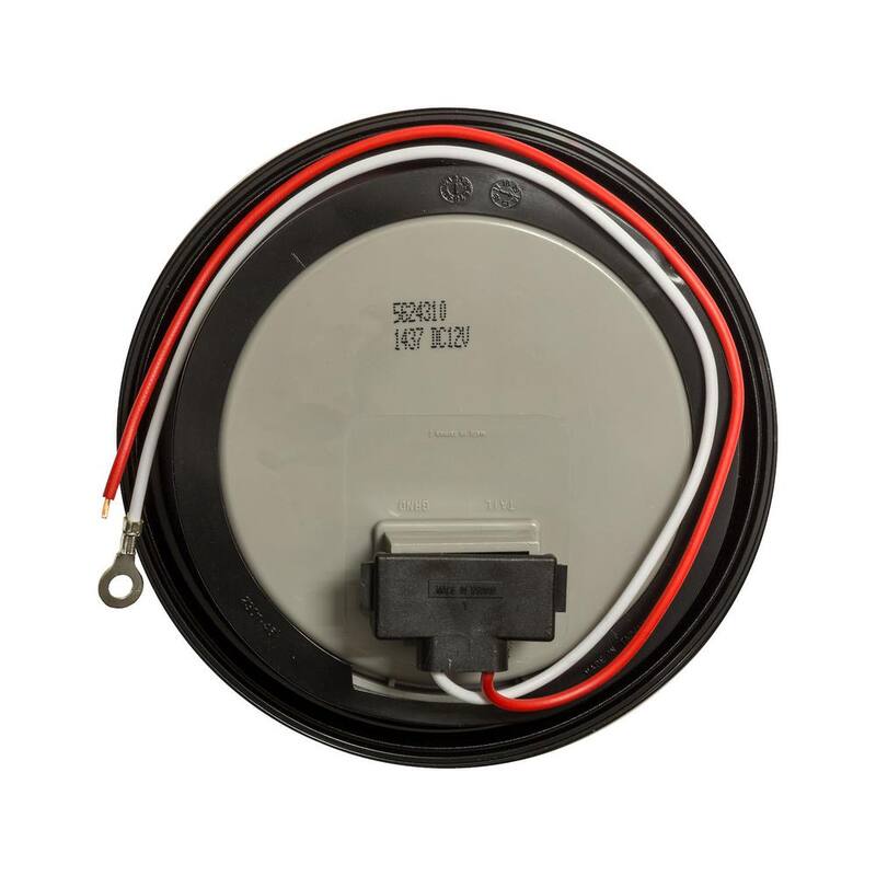 Buyers Products Company 4 in. Clear Round Backup Light Kit with 10 LED - 5624310