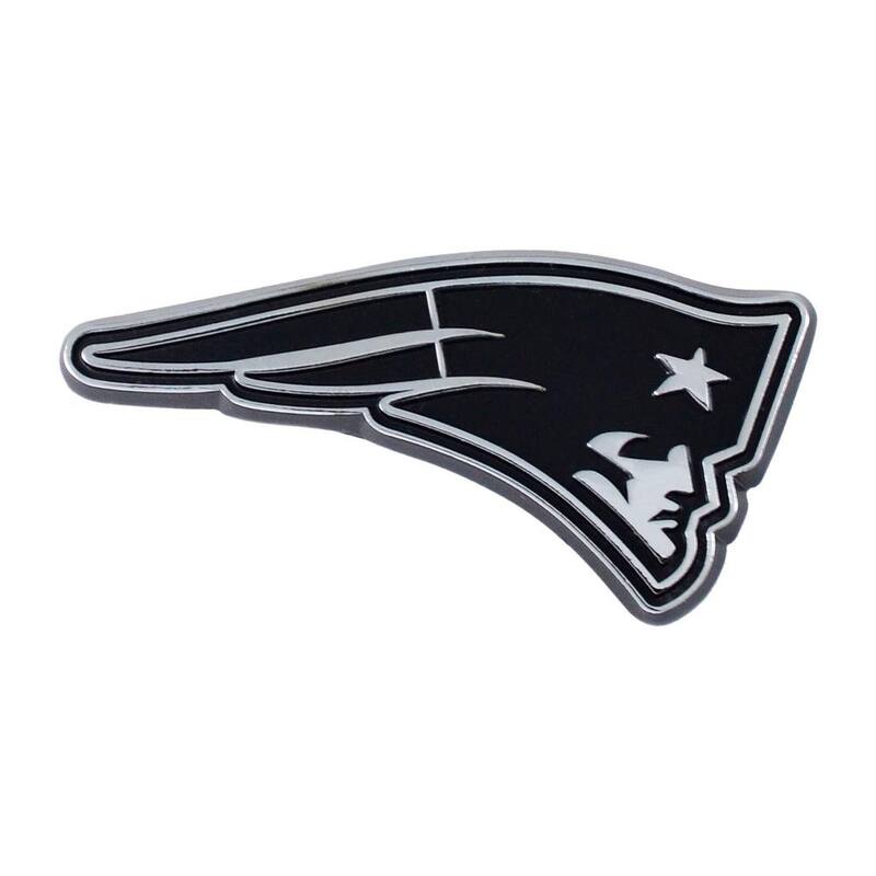 FANMATS NFL - New England Patriots Chromed Metal 3D Emblem - 15613