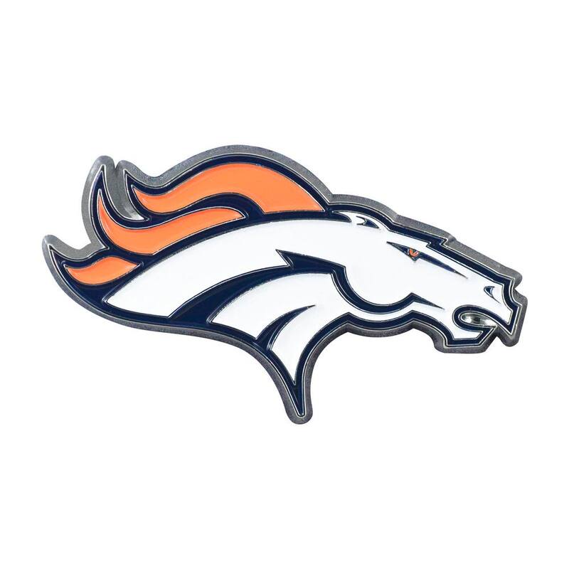 FANMATS NFL - Denver Broncos 3D Molded Full Color Metal Emblem - 22554