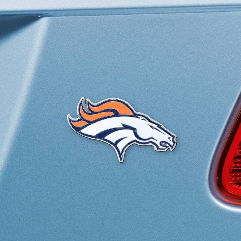FANMATS NFL - Denver Broncos 3D Molded Full Color Metal Emblem - 22554