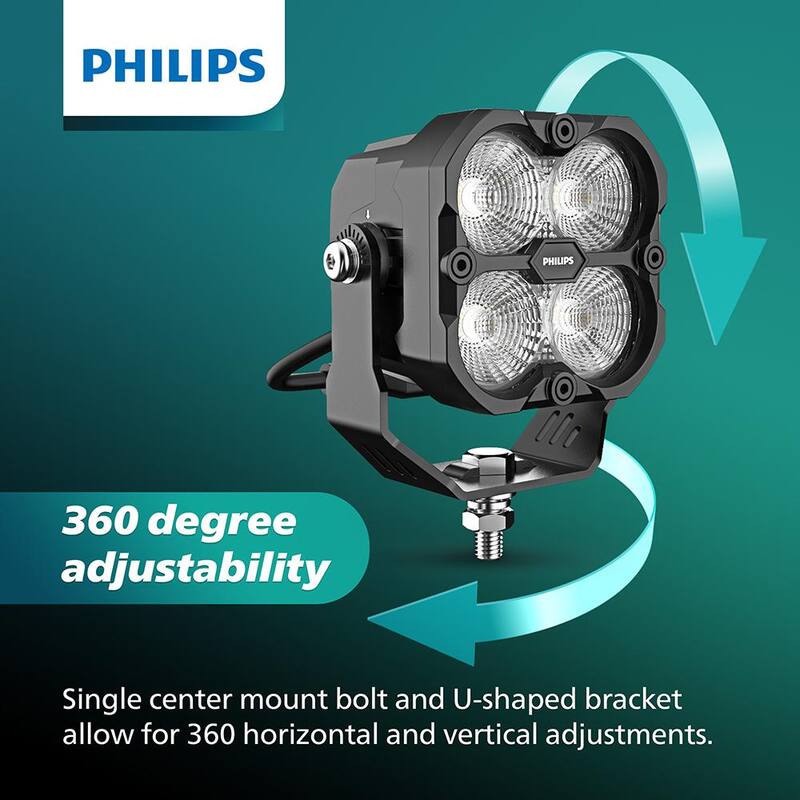 Philips Ultinon Drive LED Pod 3 in. Cube Flood - UD5003CX1