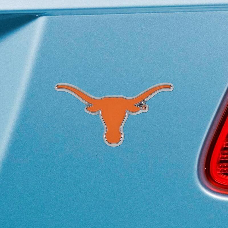 FANMATS 1.6 in. x 3.2 in. NCAA University of Texas Color Emblem - 22254