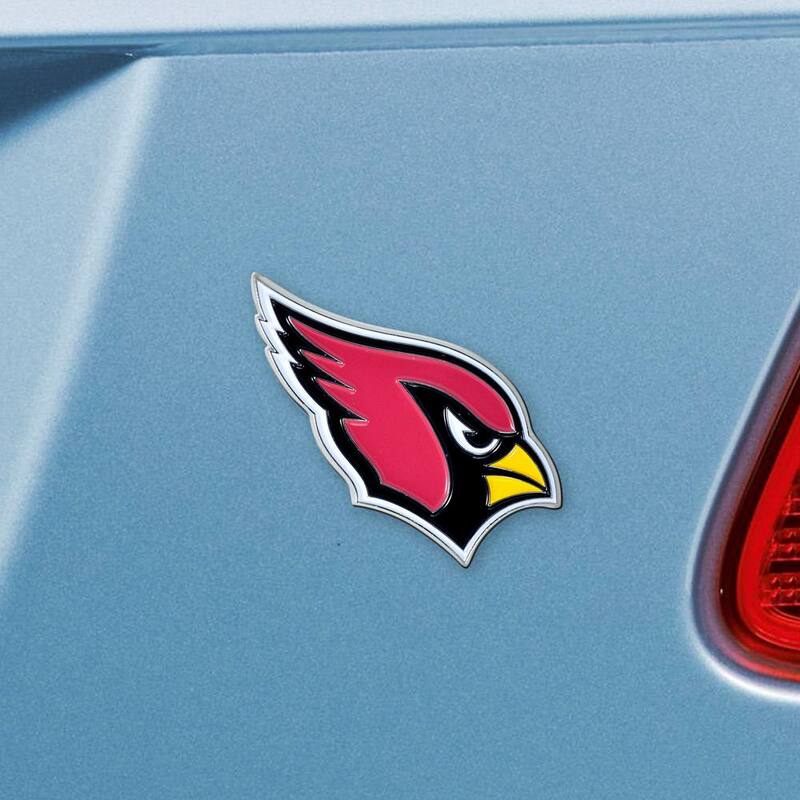 FANMATS NFL - Arizona Cardinals 3D Molded Full Color Metal Emblem - 22527