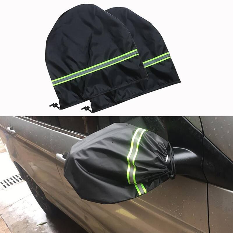 Shatex Car Rearview Mirror Snow and Ice Protection Cover, (2-Pack) - WSCM2PB