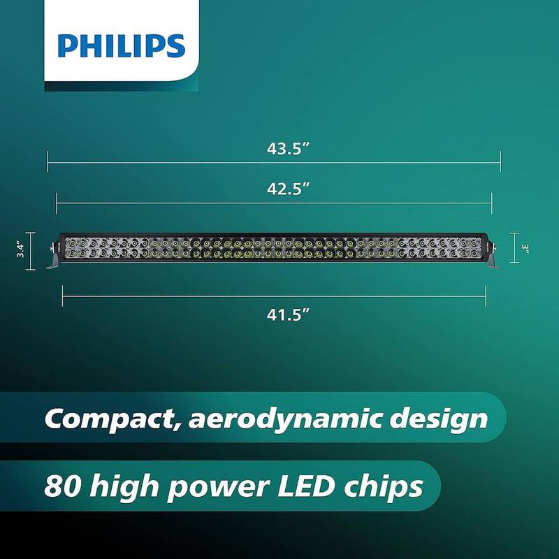 Philips Ultinon Drive LED Light Bar 40 in. Double Row - UD5017LX1