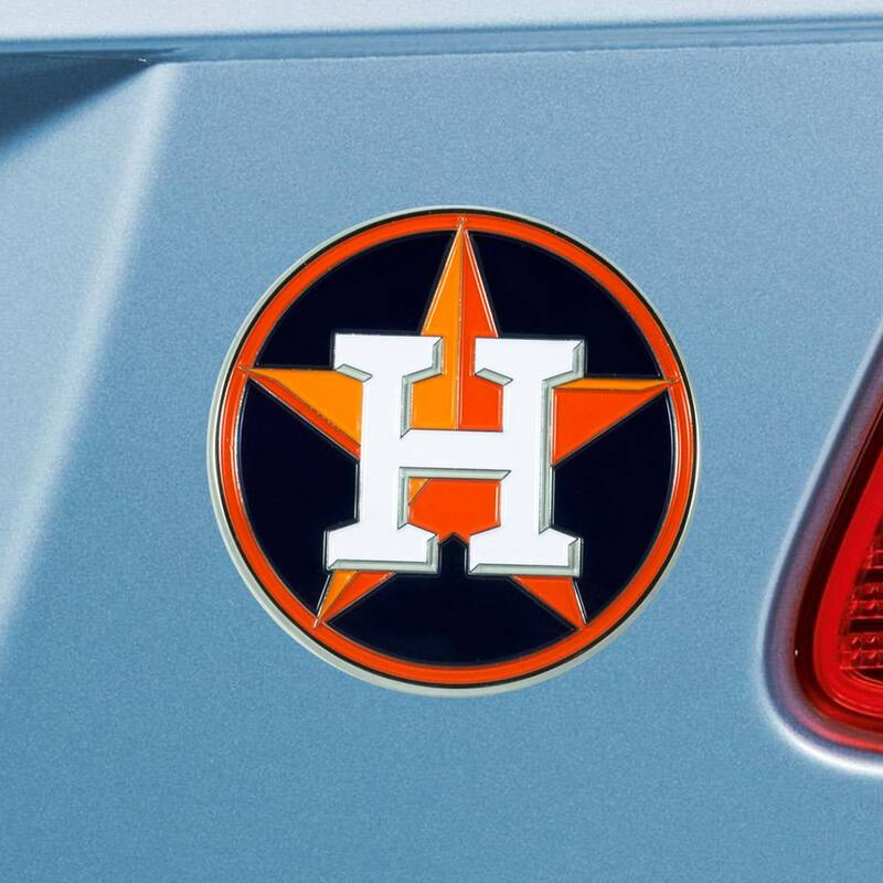 FANMATS MLB - Houston Astros 3D Metal Color Emblem - 26589