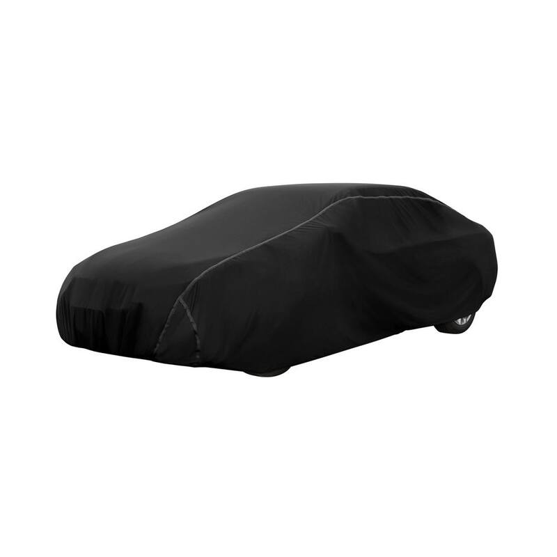 Classic Accessories OverDrive HydroFlex 230 in. L x 59 in. W x 53 in. H Stretch Sedan Car Cover in Black - 10-109-260401-RT