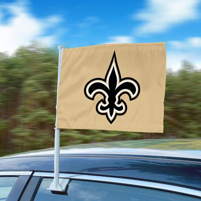 FANMATS NFL New Orleans Saints Car Flag - 25485