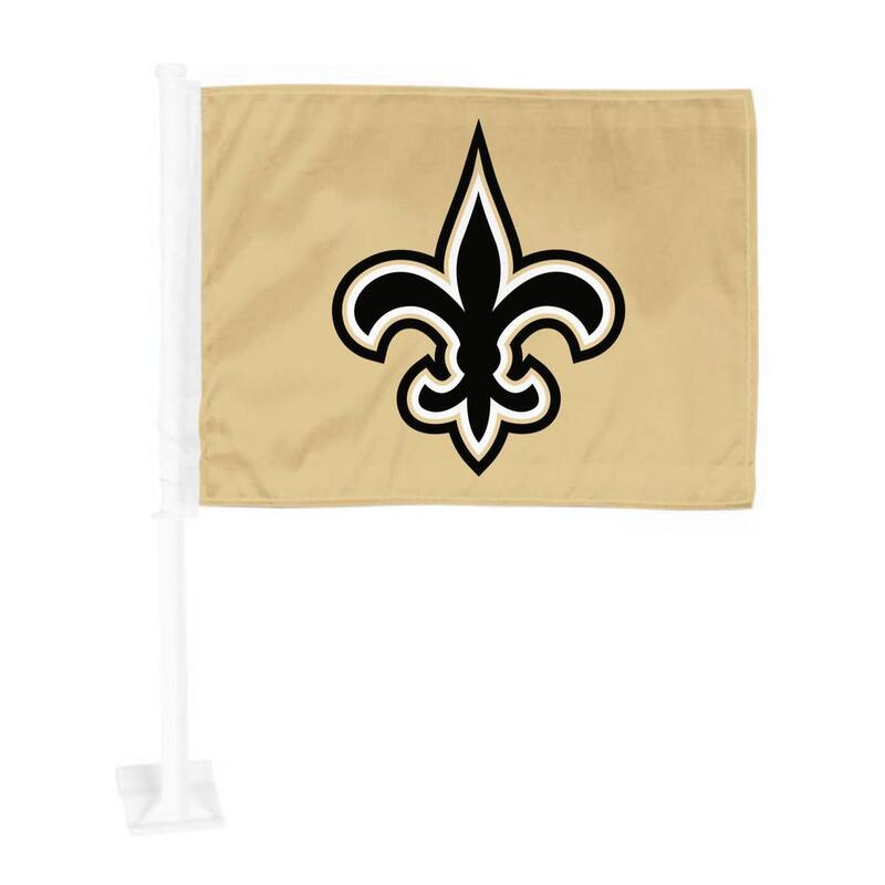 FANMATS NFL New Orleans Saints Car Flag - 25485