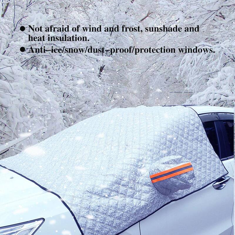 Shatex 94 in. x 58 in. 4-Layers Thickness Car Windshield Snow Cover - WSC9458S