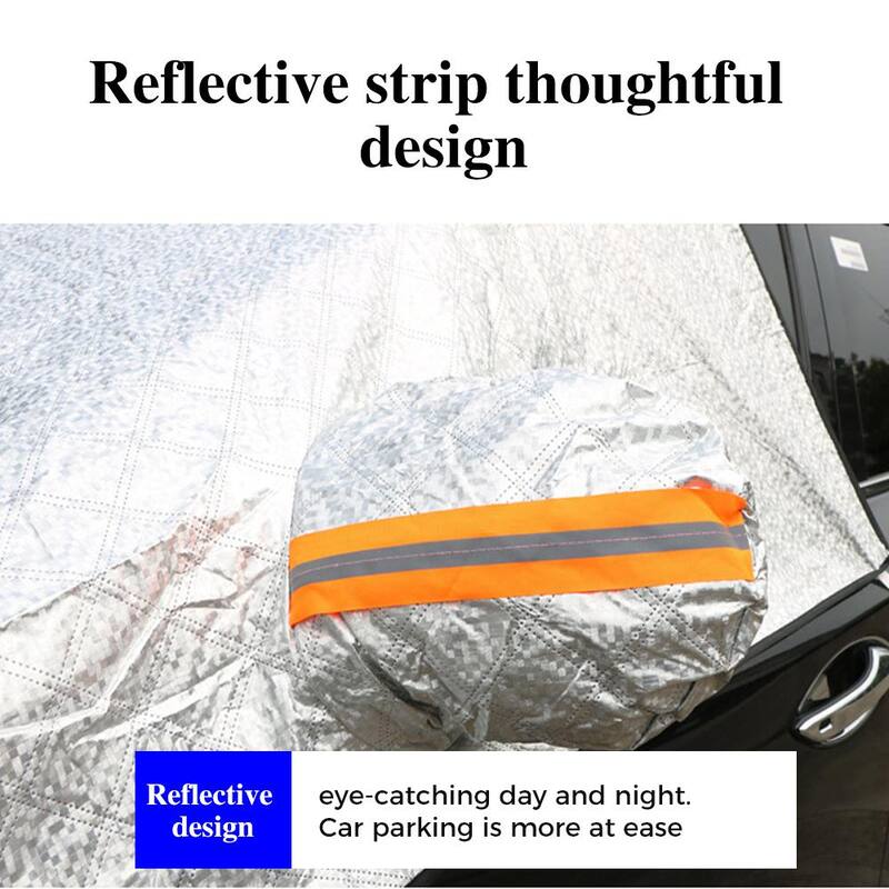 Shatex 94 in. x 58 in. 4-Layers Thickness Car Windshield Snow Cover - WSC9458S