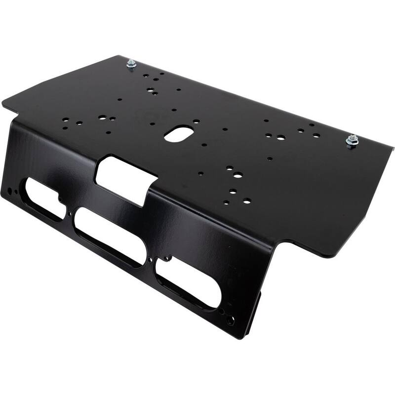 Buyers Products Black Steel Light Bar Mount for Ford F-150 (2015+) and F-250/F-550 (2017+) - 8895553