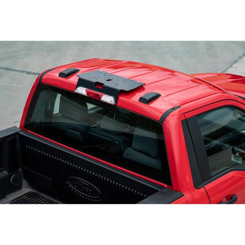 Buyers Products Black Steel Light Bar Mount for Ford F-150 (2015+) and F-250/F-550 (2017+) - 8895553