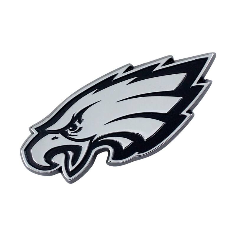 FANMATS NFL - Philadelphia Eagles Chromed Metal 3D Emblem - 21386