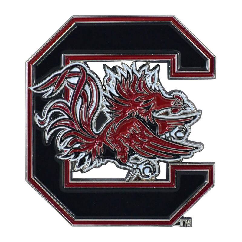 FANMATS 2.9 in. x 3.2 in. NCAA University of South Carolina Color Emblem - 22250