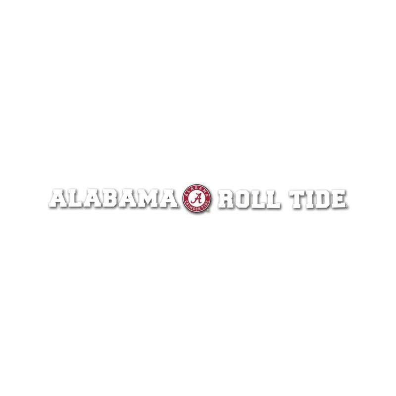 FANMATS Alabama Crimson Tide Sun Stripe 3.25 in. x 34 in. Windshield Decal - 61494