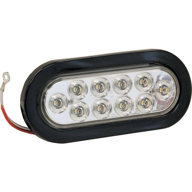 Buyers Products Company 6 in. Oval Backup Light Kit 10 LED - 5626310