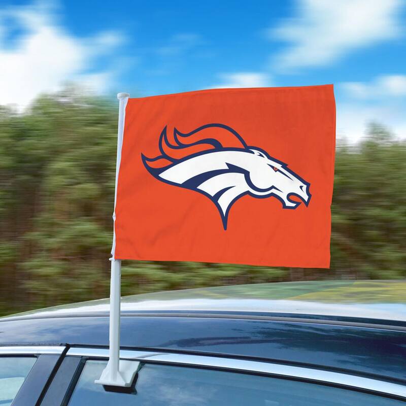 FANMATS NFL Denver Broncos Car Flag - 25483