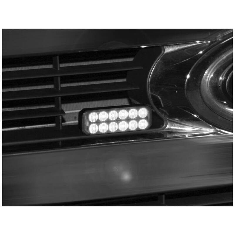 Buyers Products Company 5 in. LED Emergency Safety Truck Warning Flash Strobe Light Bar - 8891701