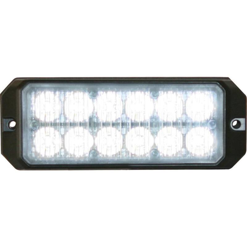 Buyers Products Company 5 in. LED Emergency Safety Truck Warning Flash Strobe Light Bar - 8891701