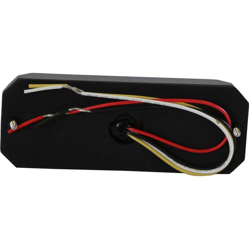 Buyers Products Company 5 in. LED Emergency Safety Truck Warning Flash Strobe Light Bar - 8891701