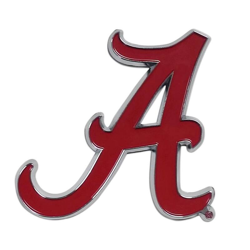 FANMATS 3 in. x 3.2 in. NCAA University of Alabama Color Emblem - 22197