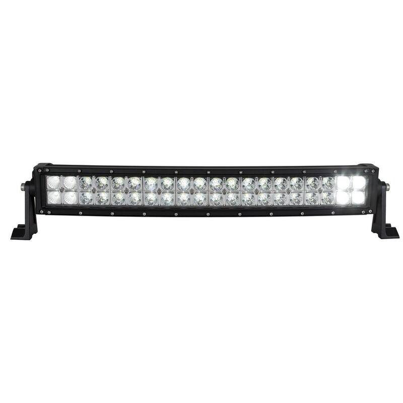 Buyers Products Company 22.5 in. Truck UTV Curved Mount LED Flood Spot Combo Light Bar - 1492172