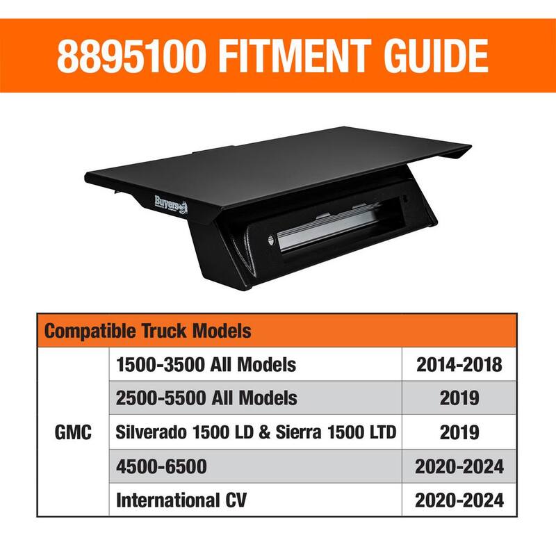 Buyers Products Company Drill-Free Light Bar Cab Mount for Chevy/GMC (2014-2018: 1500-3500) (2019: 1500-3500/2-Door 1500s EXCEPT LT and LTZ) - 8895100