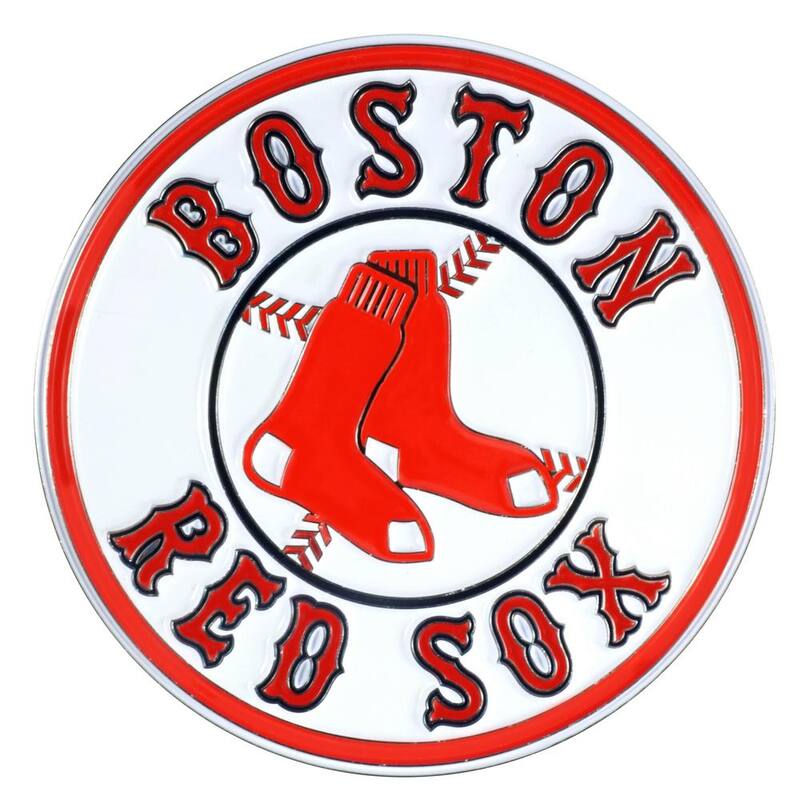FANMATS MLB - Boston Red Sox 3D Metal Color Emblem - 26522