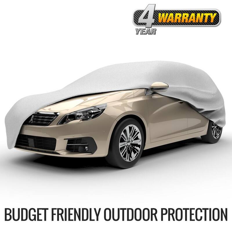 Budge Protector III 161 in. x 59 in. x 51 in. Size HB-1 Hatchback Cover - 3LHBF1