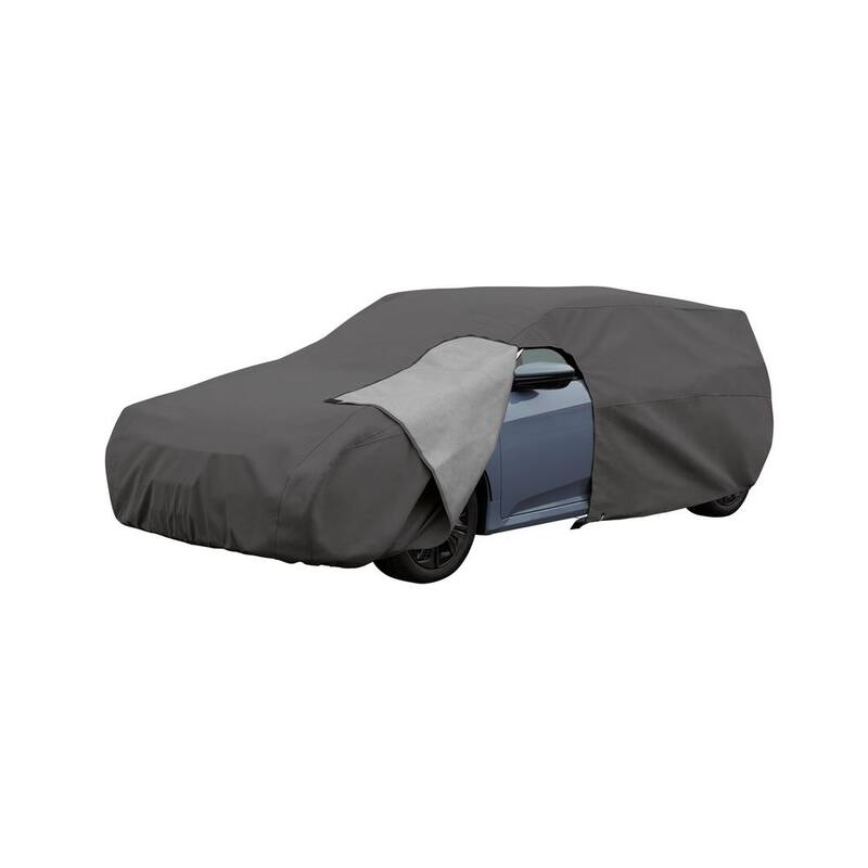 Classic Accessories Over Drive 183 in. L x 59 in. W x 51 in. H PolyPRO3 Hatchback Car Cover in Grey - 10-120-321001-RT