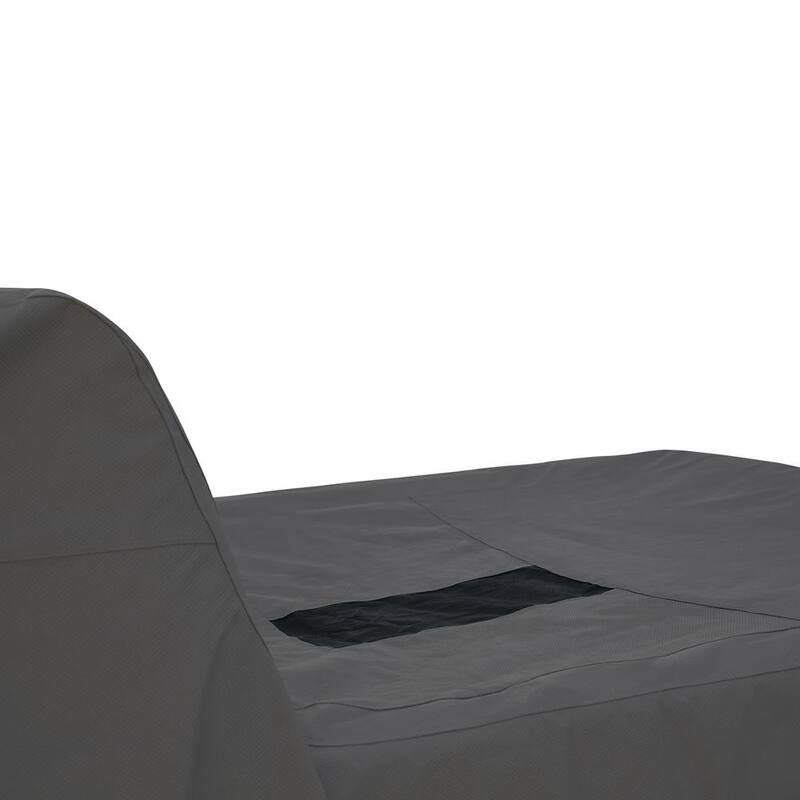 Classic Accessories Over Drive 232 in. L x 70 in. W x 60 in. H PolyPRO3 Truck Cover with RainRelease in Grey - 10-119-251001-RT