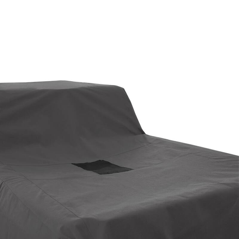 Classic Accessories Over Drive 232 in. L x 70 in. W x 60 in. H PolyPRO3 Truck Cover with RainRelease in Grey - 10-119-251001-RT