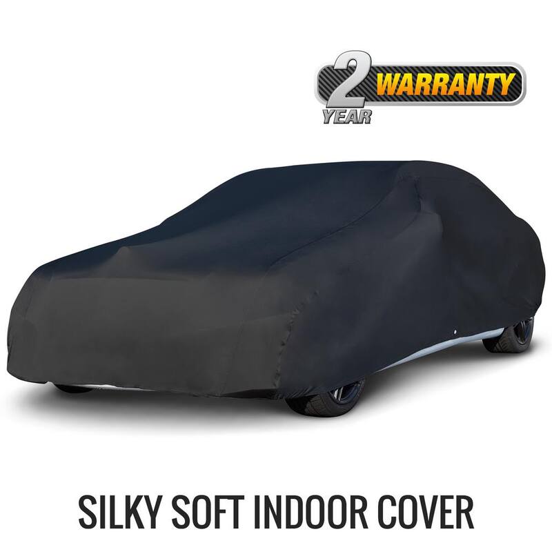 Budge Indoor Stretch 228 in. x 60 in. x 51 in. Size 4 Car Cover - BSC-4