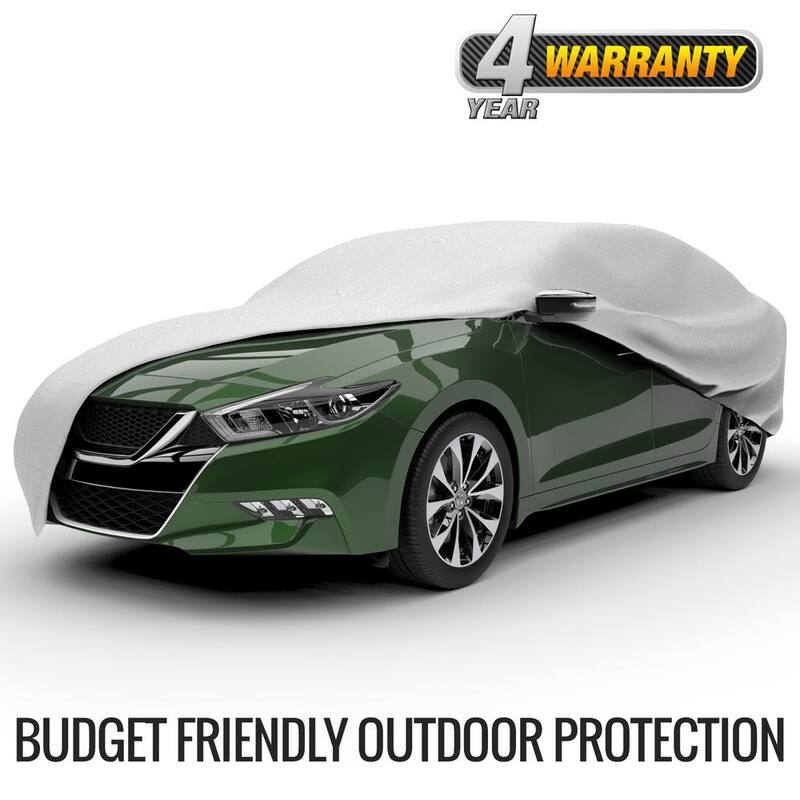 Budge Protector III 228 in. x 60 in. x 51 in. Size 4 Car Cover - 3LF4
