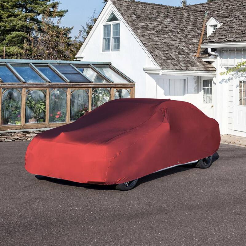 Budge Indoor Stretch 157 in. x 60 in. x 48 in. Size 1 Car Cover - RSC-1