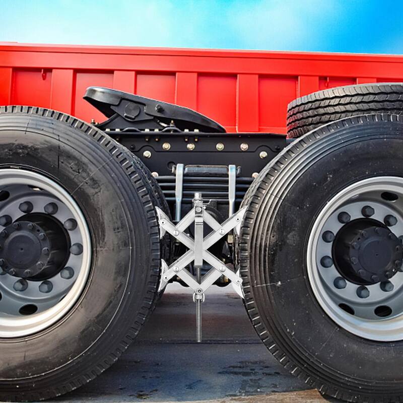 VEVOR 2PCS Wheel Chock Stabilizer X-shaped Wheel Chock with Ratchet Wrench for Camper Trailer RV Truck 1.5 in. to 10 in. Tire - CLWDQXBZXSDDXO4ZMV0