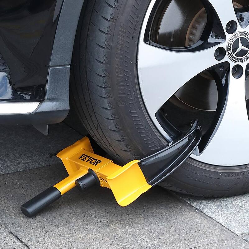 VEVOR Wheel Lock, 2 Packs Universal Wheel Clamp Lock, Adjustable Anti Theft Trailer Lock Wheel Clamp, Heavy-duty Steel Tire - JQSLTS2J0000HVGE2V0-0702