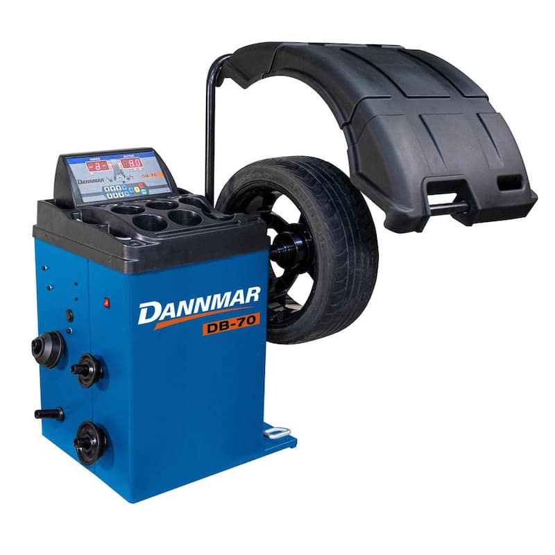 Dannmar 10 in. to 28 in. Automatic Wheel Balancer - 5140159